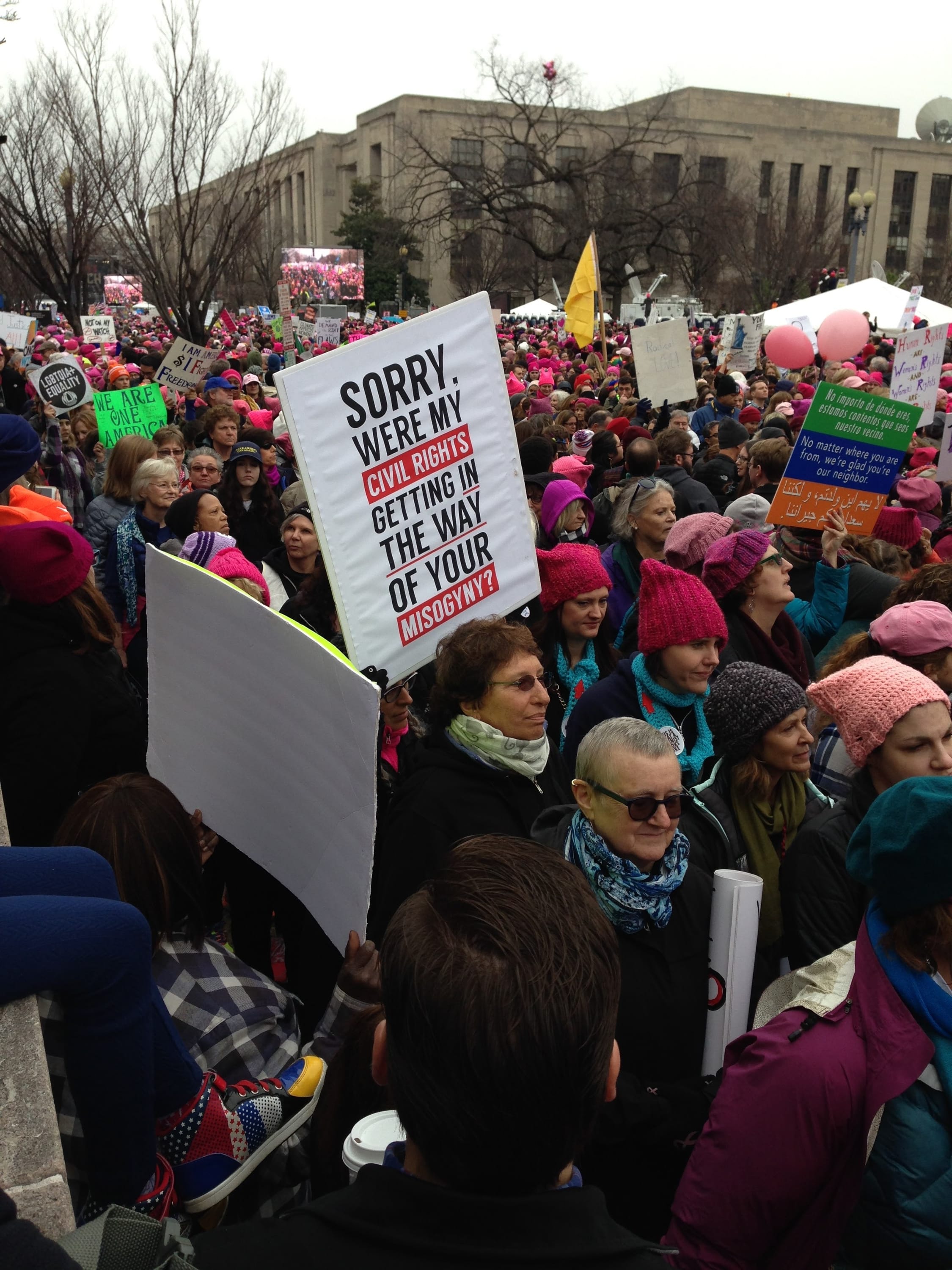 SORRY, WERE MY CIVIL RIGHTS GETTING IN THE WAY OF YOUR MISOGYNY