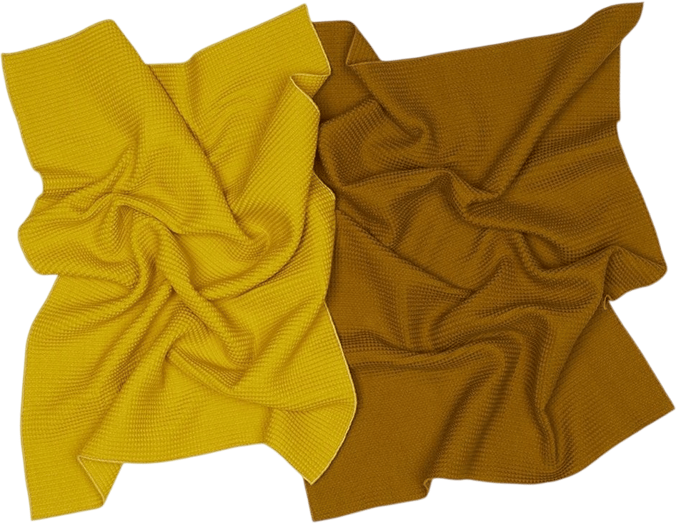 Essential Waffle Dish Towel Set