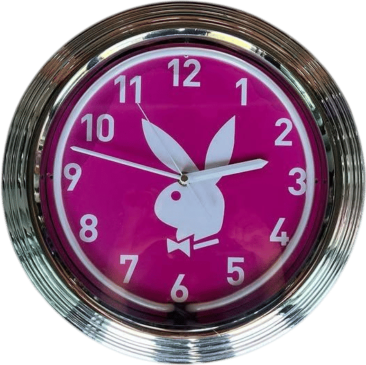 Playboy bunny clock