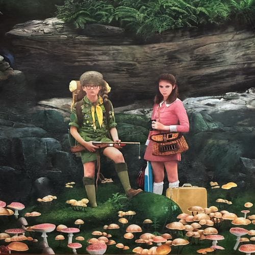 Drawings of Wes Anderson