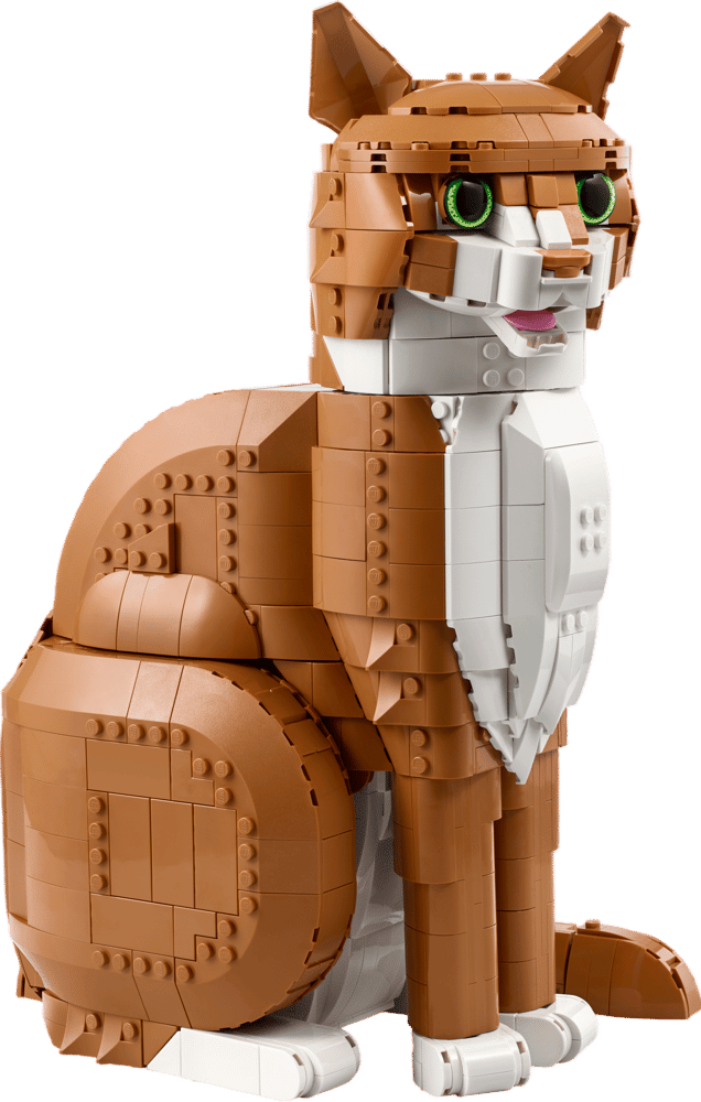 Lego Orange Cat