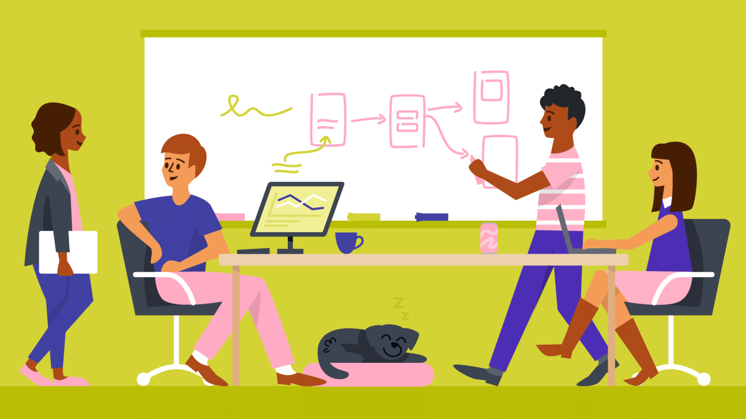 In-person meetings at work