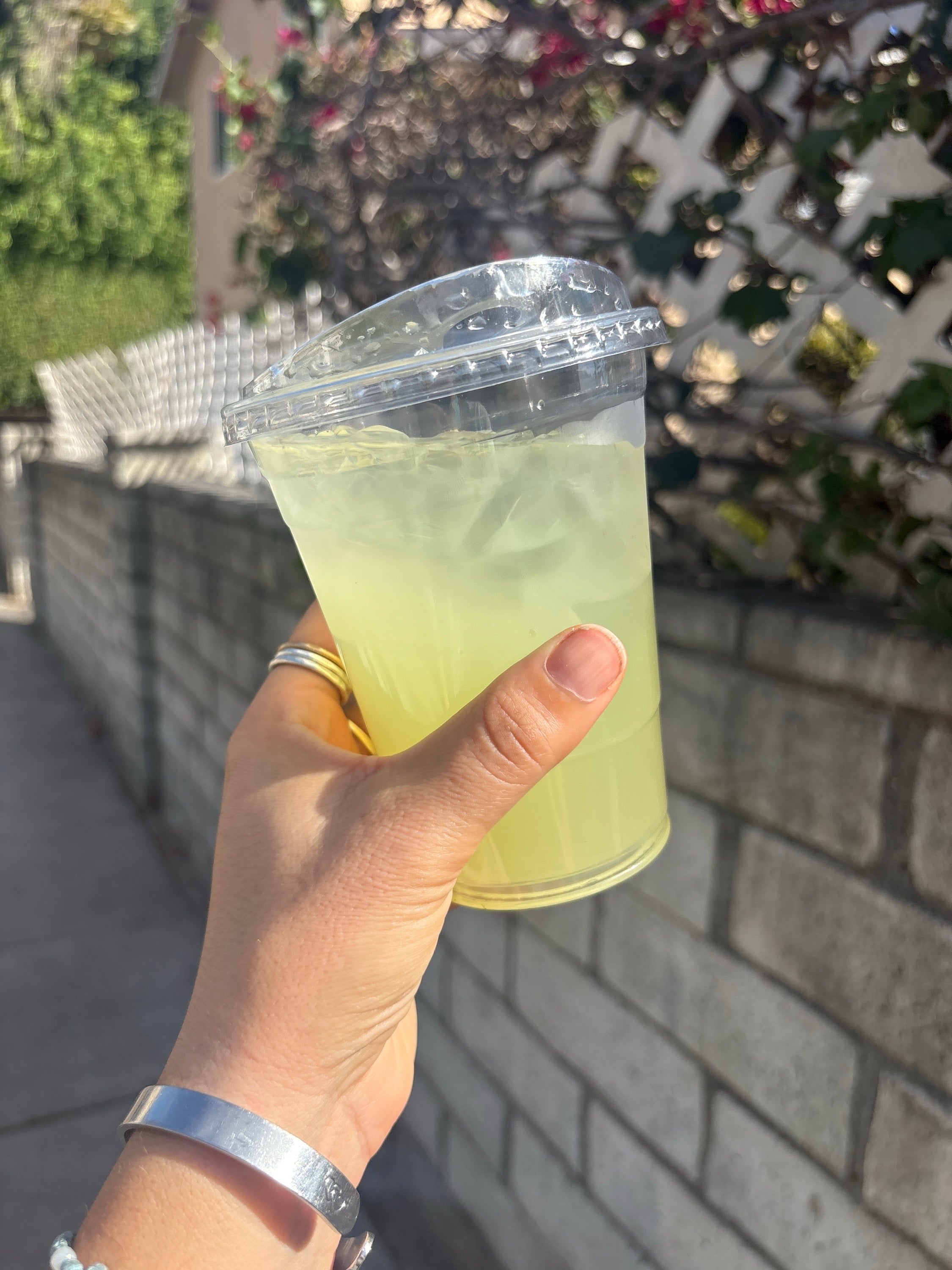 Always stopping at the lemonade stand!
