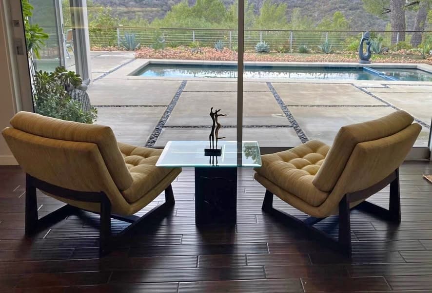 Mid-century occasional chairs