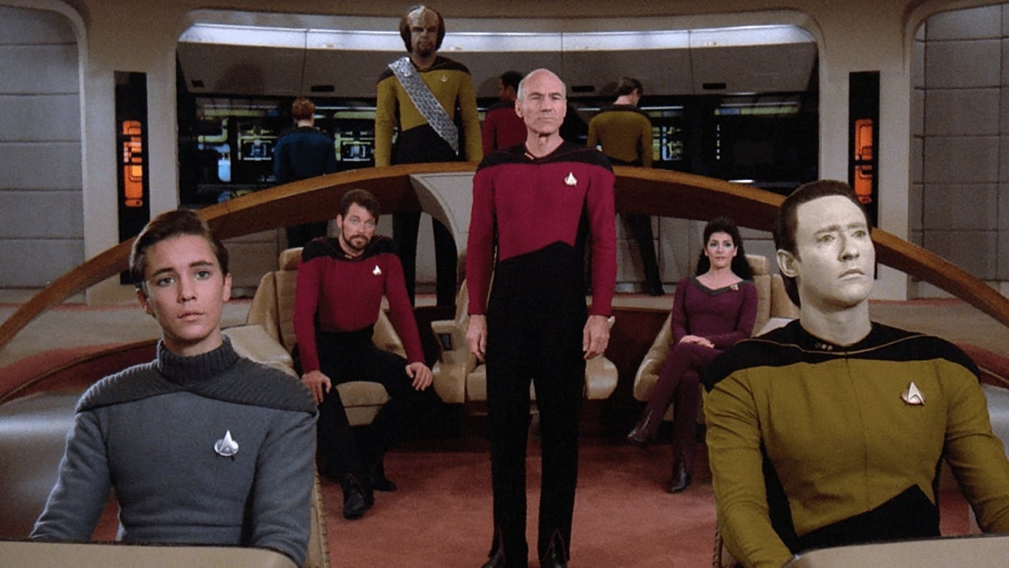 Watching Star Trek: The Next Generation
