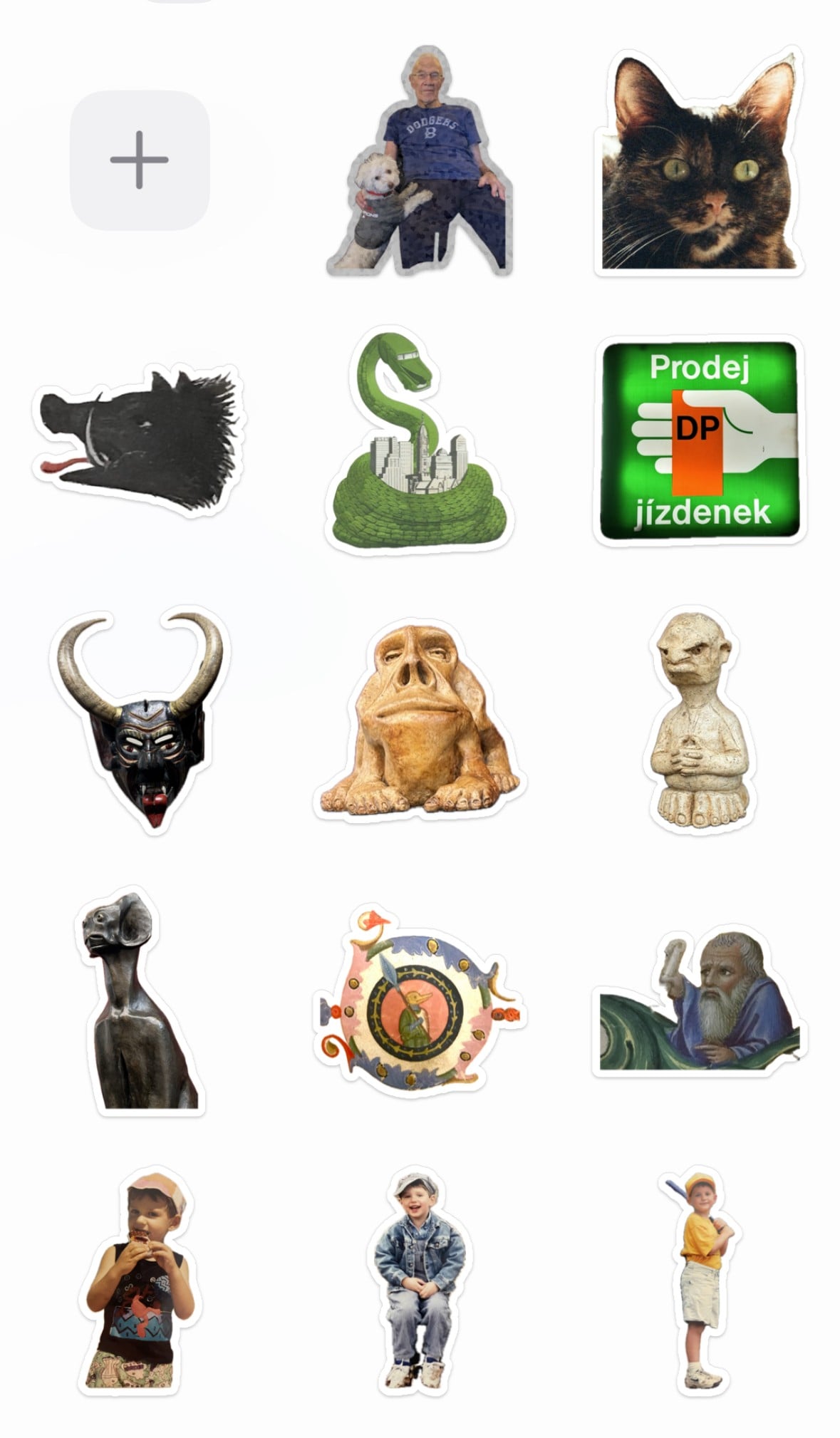 Making “Stickers” on an iPhone
