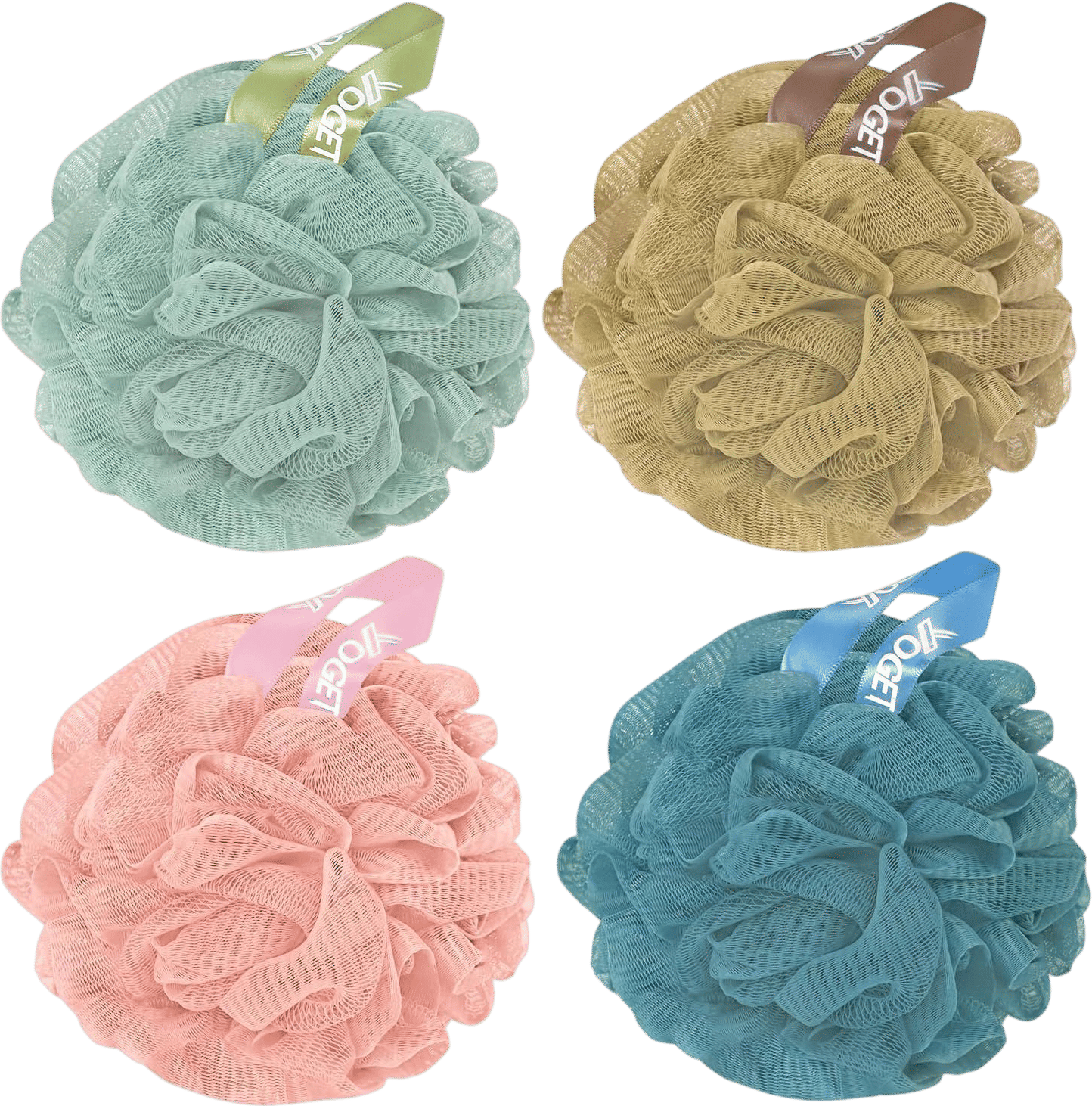 Shower Loofah Sponge (4-Pack)
