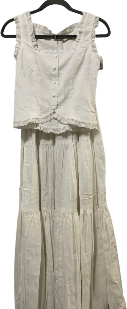 1970s handmade skirt and top (xs)