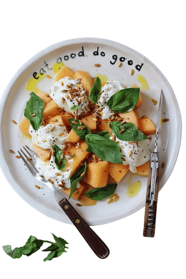 Pickled Melon + Burrata