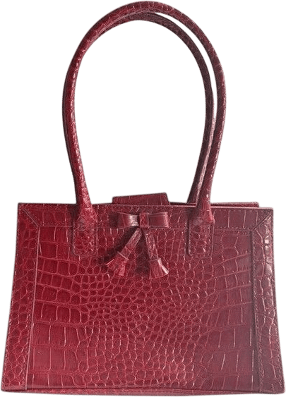 Vintage Liz Claiborne Red Bow Purse