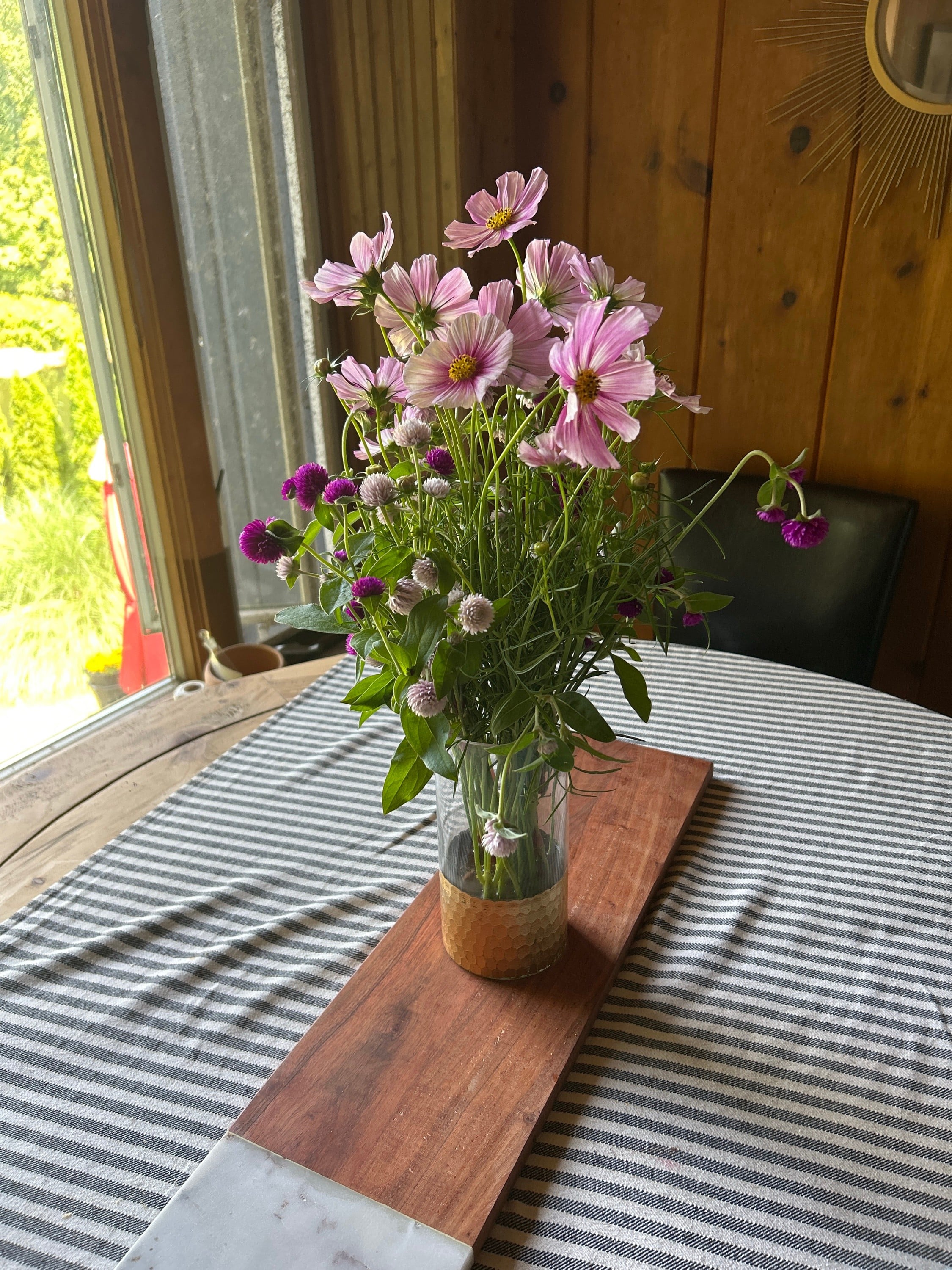 Flowers from the farmers market