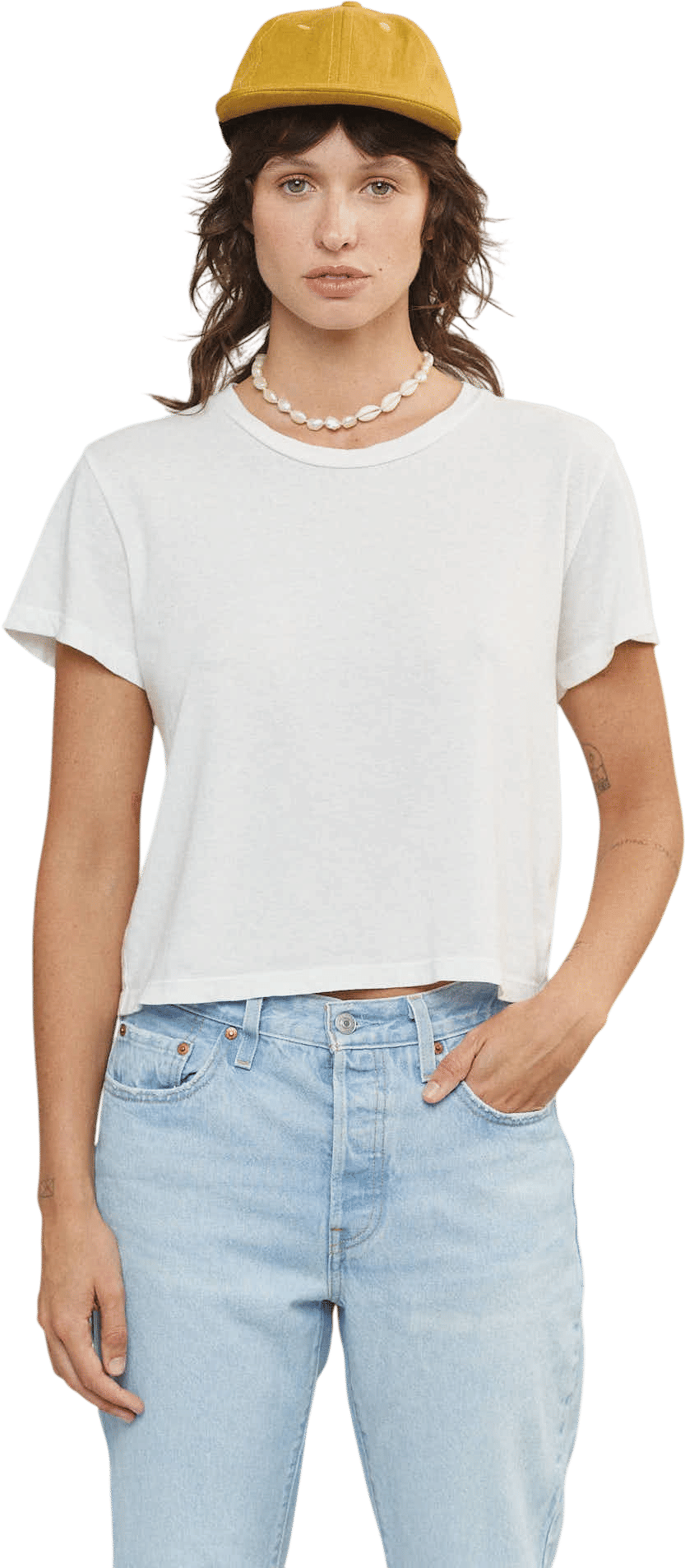 Cropped Ojai Tee