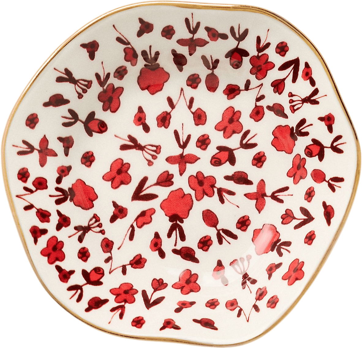 Floral Trinket Dish