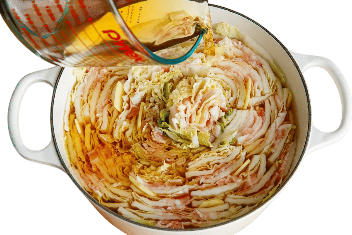 Mille-Feuille Nabe Recipe