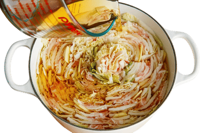 Mille-Feuille Nabe Recipe