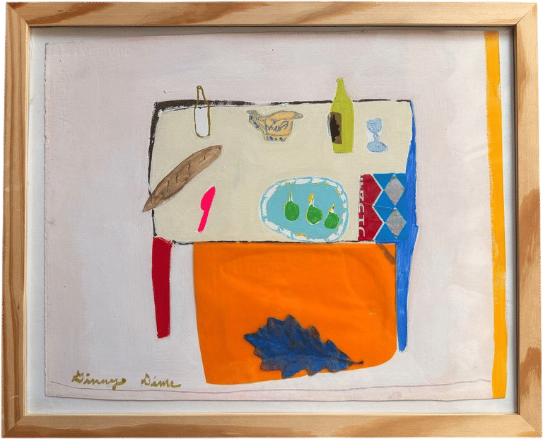 Ginny Sims Dining Table Collage