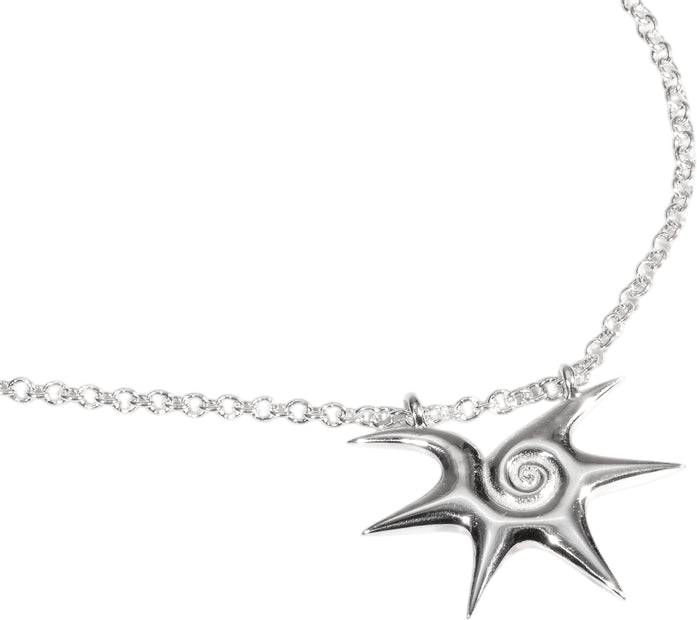 Nikkomi Studio Spiral Spike Necklace