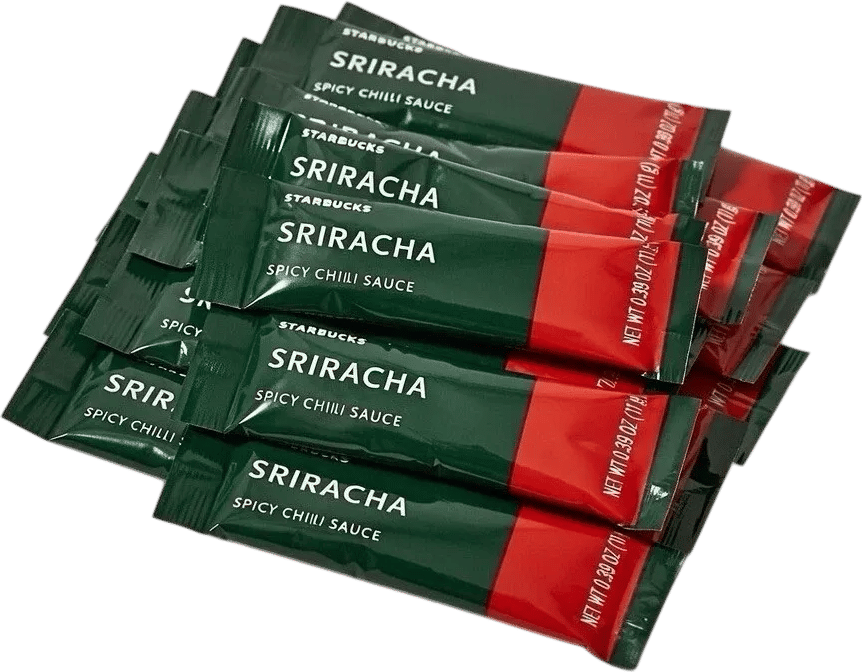 Starbucks Sriracha Packets