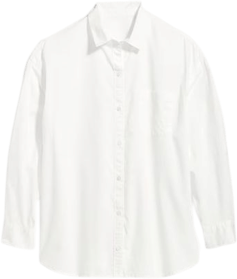 Oversized Button Down Boyfriend Shirt