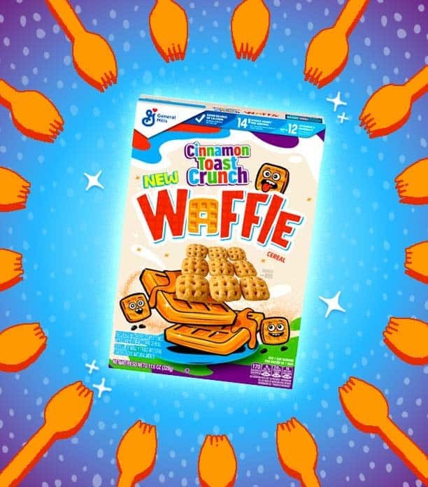 Cinnamon Toast Crunch Waffles