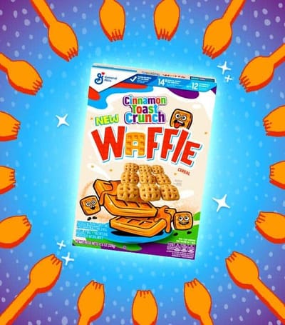 Cinnamon Toast Crunch Waffles Cereal