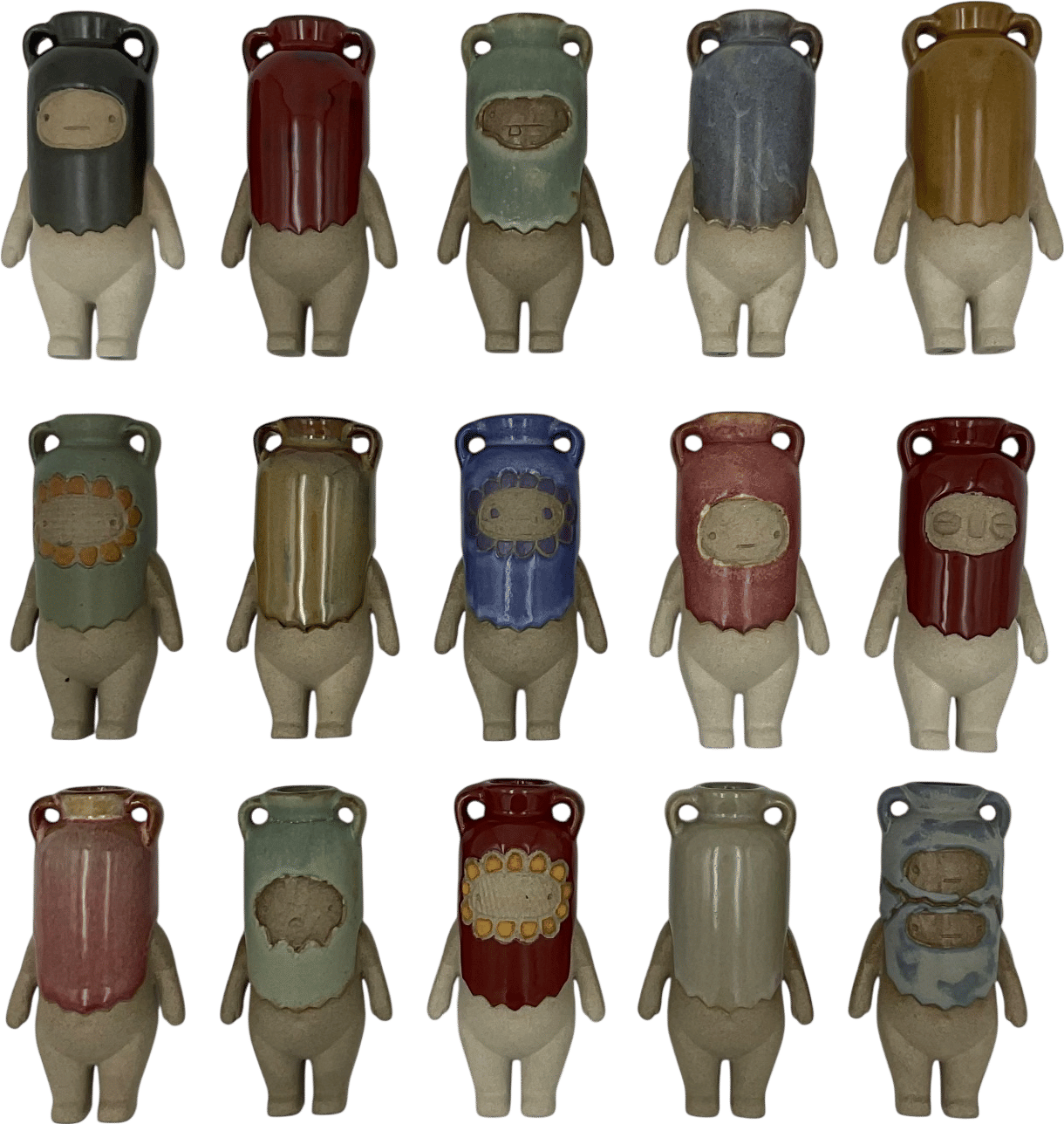 Pothead Ceramic Figure