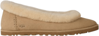 UGG Women's Zora Shearling Ballet Flat