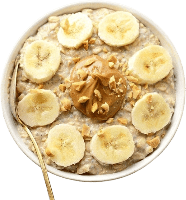 Peanut Butter Banana Overnight Oats