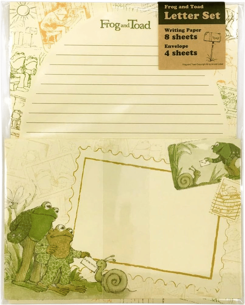 Frog and Toad Letter Set