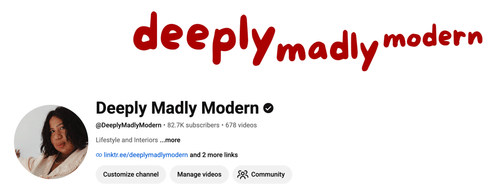 Deeply Madly Youtube