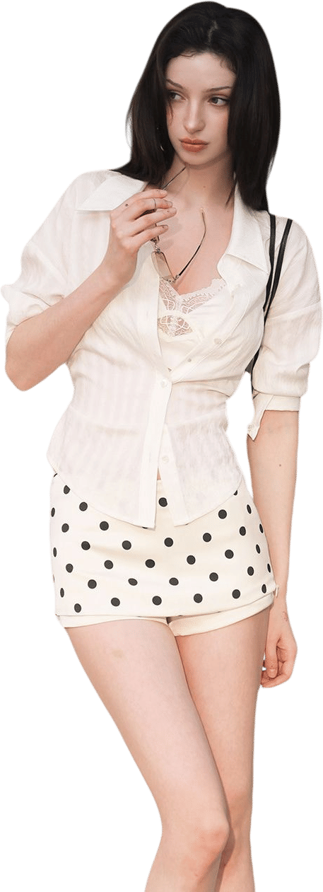 Silhouette Veil Stripe Shirt