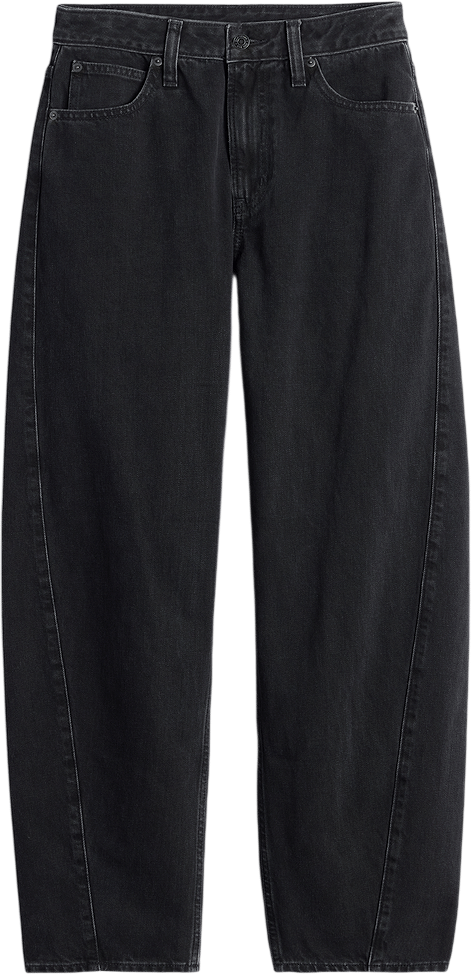 Gap Curvy High Rise Barrel Jeans