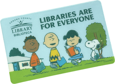 Snoopy Library Card