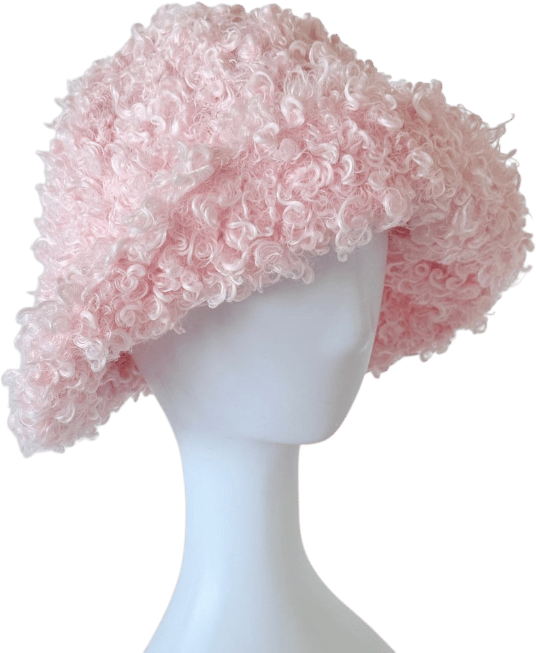 Sierra Hat Pink Curl