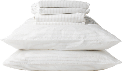 The Crisp Bed Bundle - Pinstripe