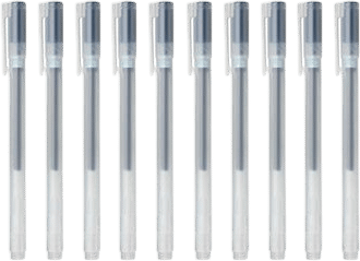 Gel Ink Ballpoint Pen 10 Piece Set