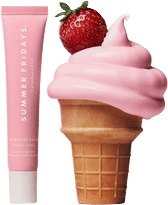 summer fridays strawberry soft serve lip butter balm
