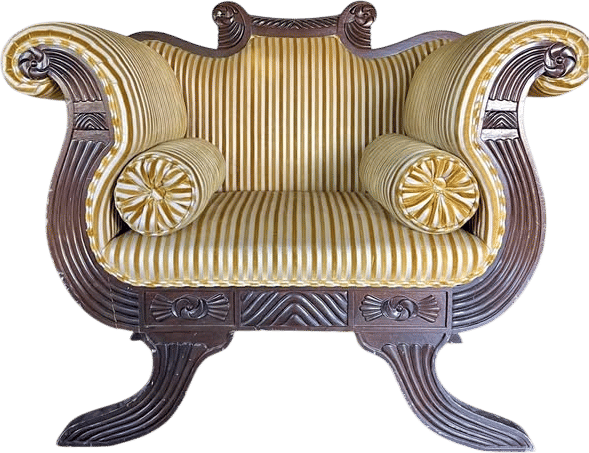 Antique American Empire Duncan Phyfe Chair