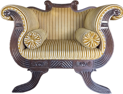 Antique American Empire Duncan Phyfe Chair