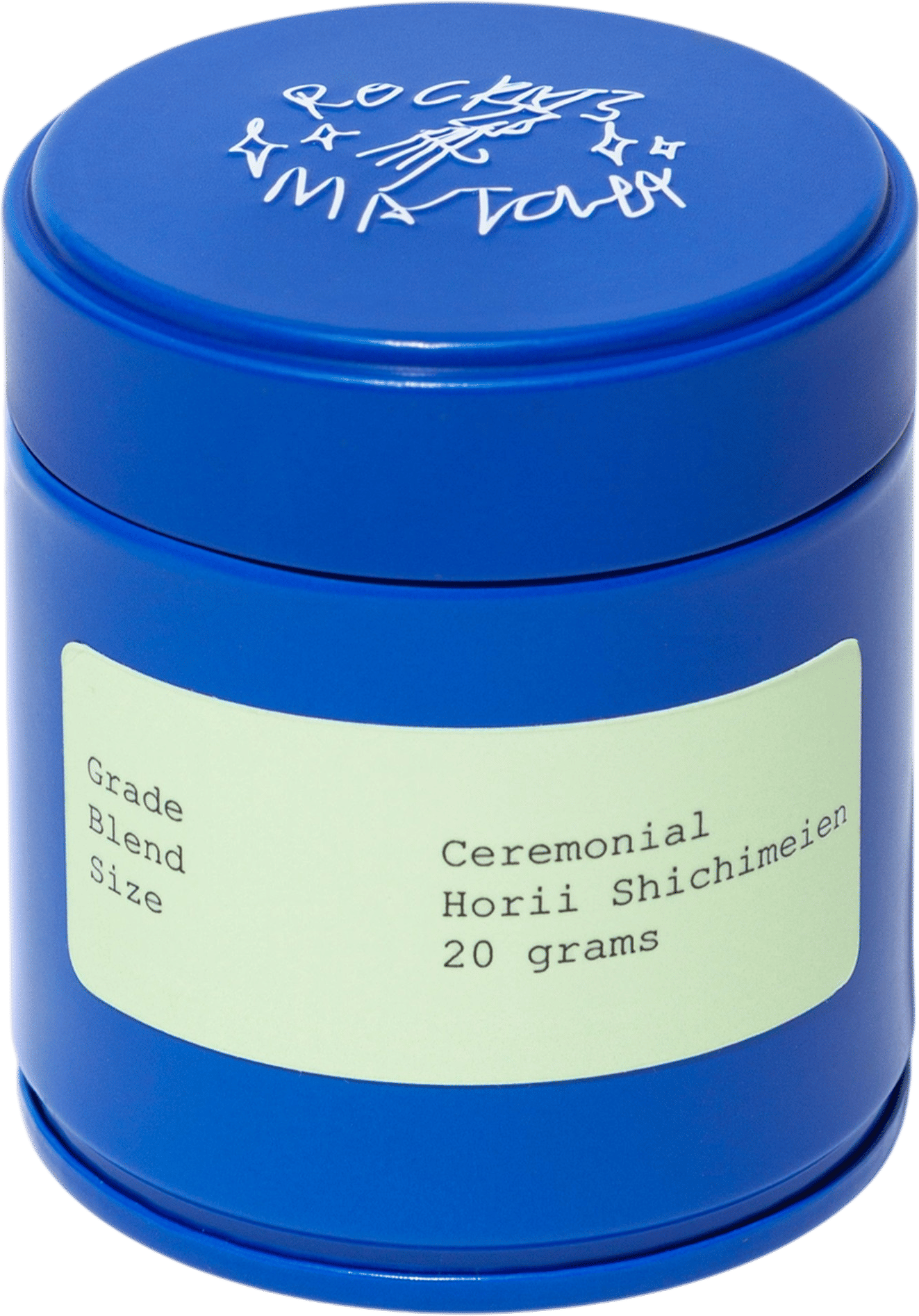 rocky's matcha Horii Shichimeien Ceremonial Blend 20g
