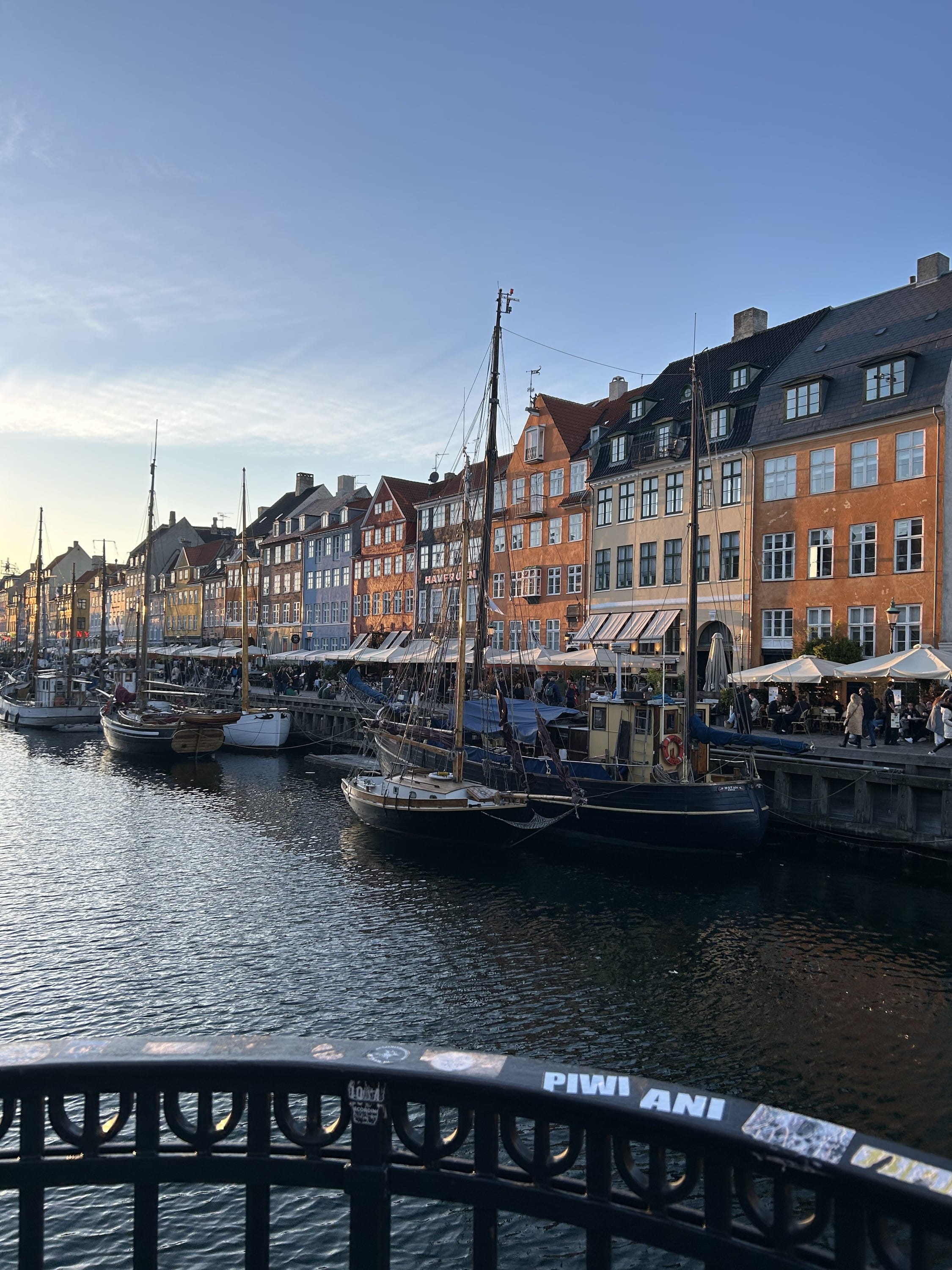 Nyhavn at golden hour
