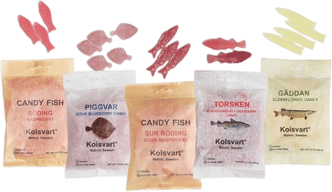 kolsvart swedish fish