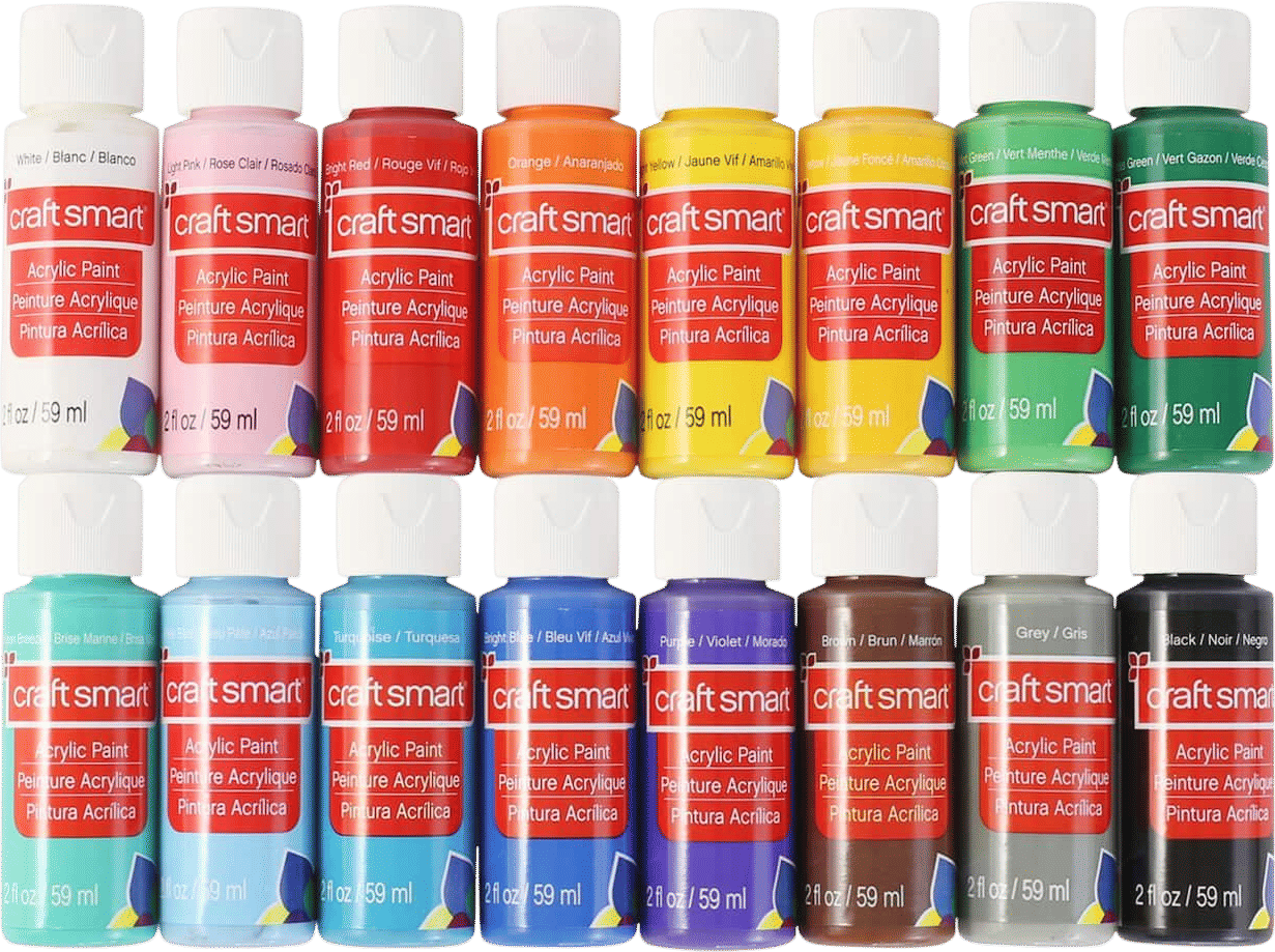 Craft Smart Acrylic Paint Value Pack