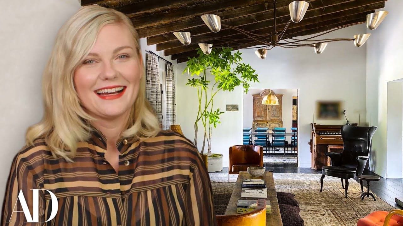 kirsten dunst’s AD home tour