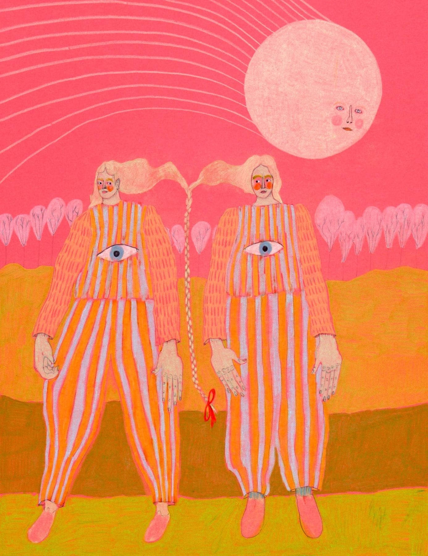 Signed Art Print: “Tied to You”