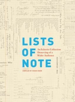 Lists of Note