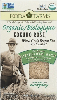Organic Kokuho Rose Brown Rice