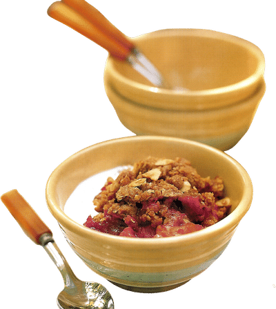 Strawberry-Rhubarb Crisp Recipe