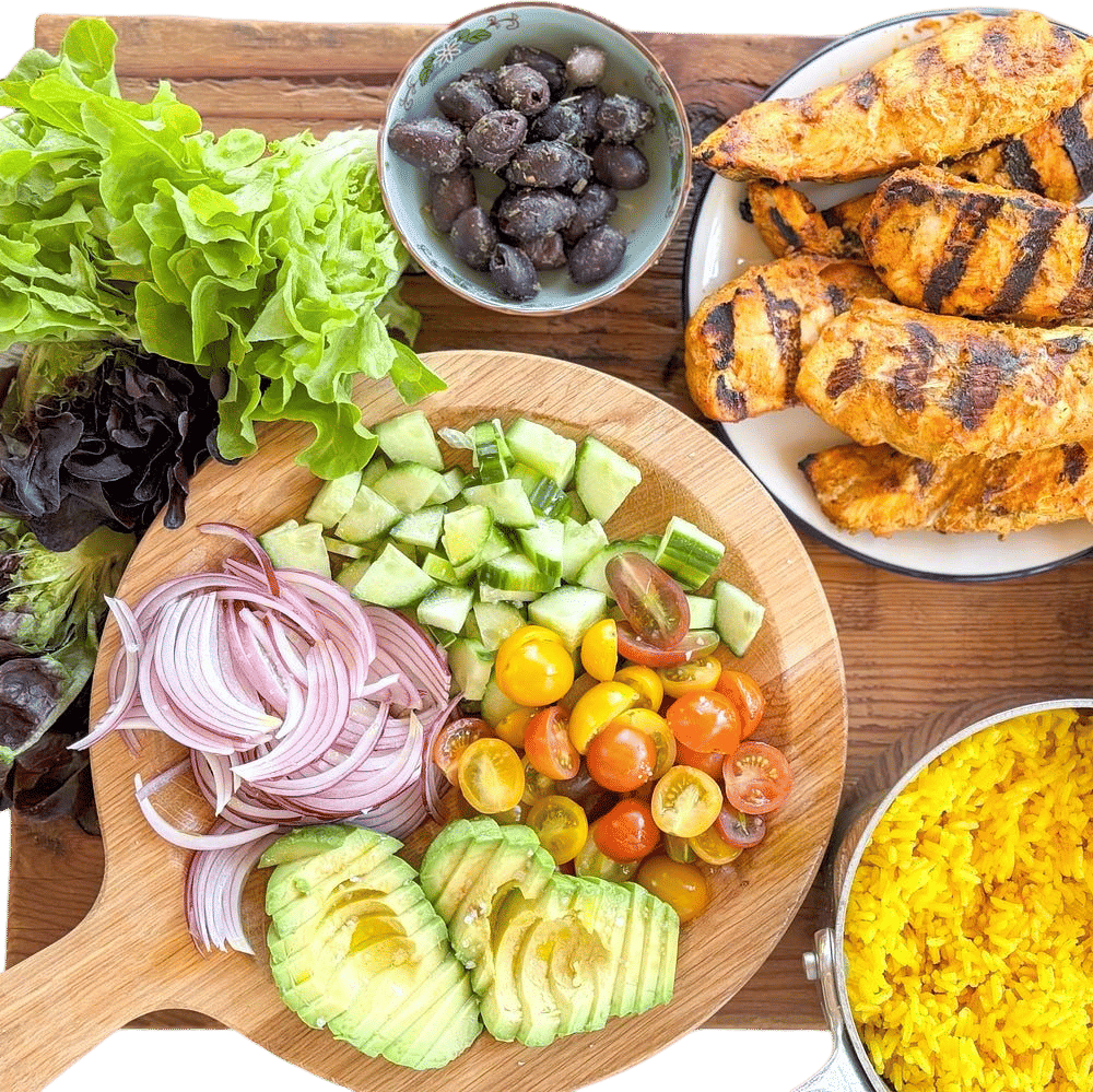 Tandoori Chicken Bowls Recipe