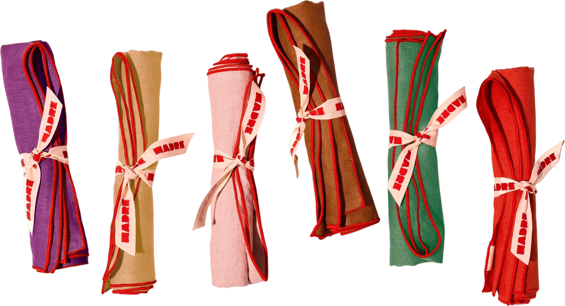 MADRE Linen Napkins | Tablecloths | Ribbons